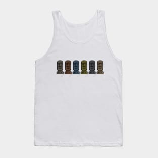 Moai Line Tank Top